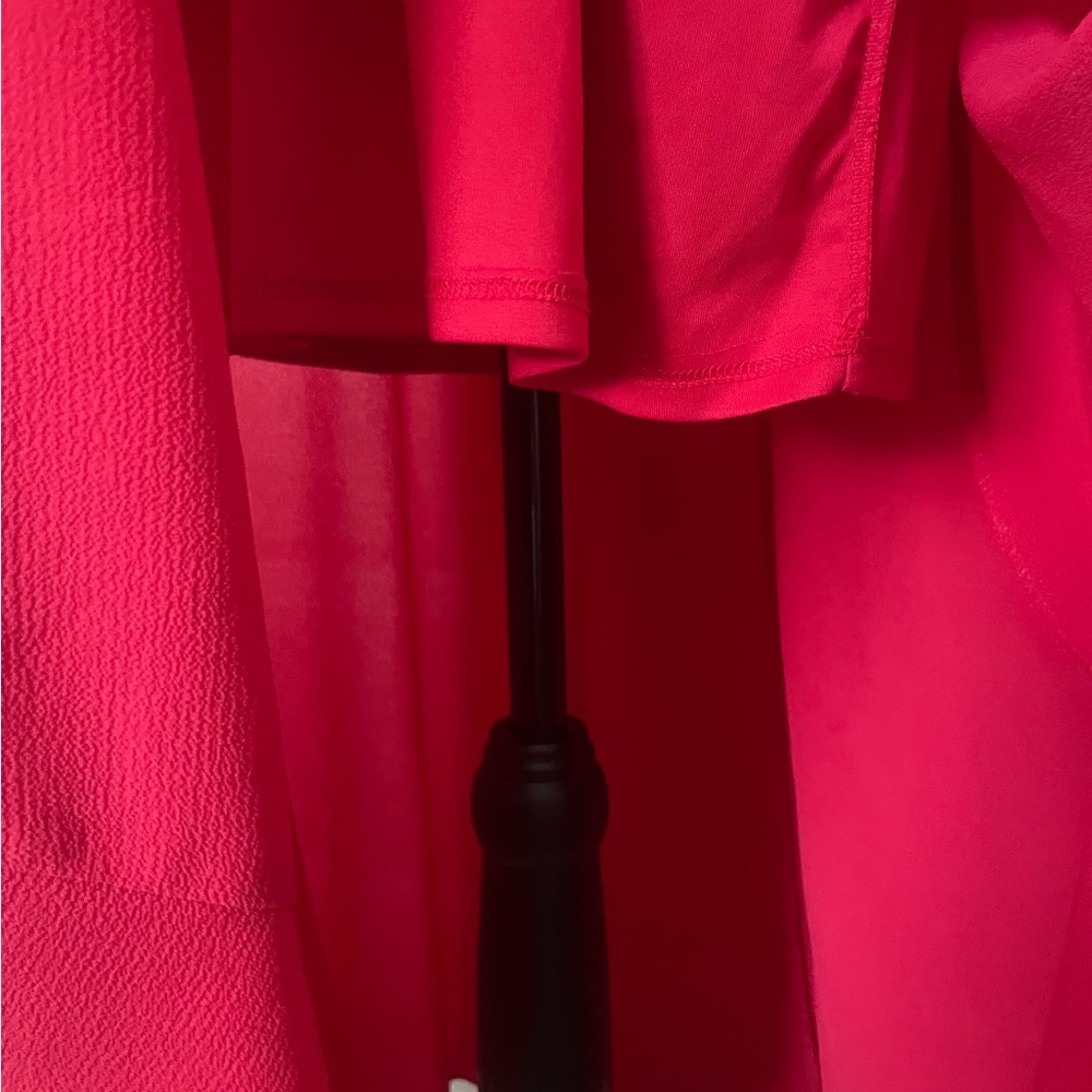 Betsey Johnson Red Women's Dress Sz 2 - Picture 8 of 11